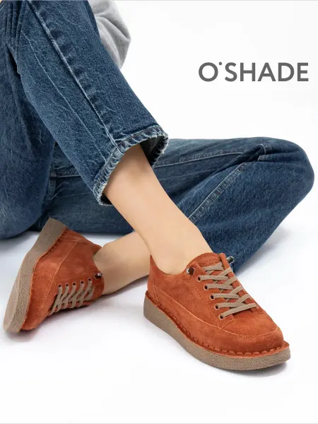 O`SHADE Полуботинки замшевые женские