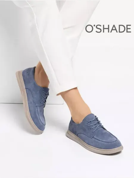 O`SHADE Полуботинки женские замшевые