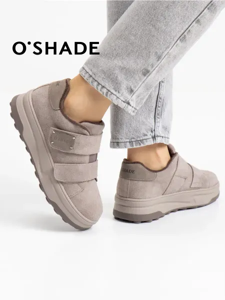 O`SHADE Полуботинки женские замшевые