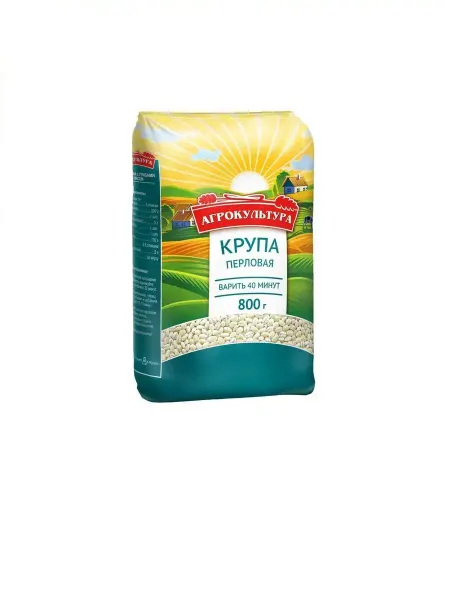 Агрокультура Крупа Перловая, 800 гр