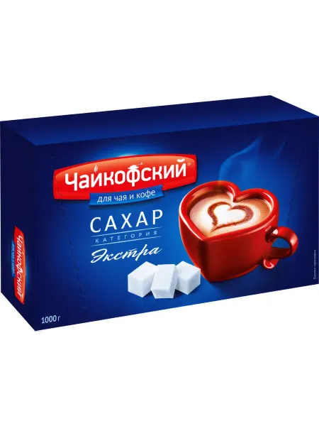 ЧАЙКОФСКИЙ Сахар белый кусковой, 1кг