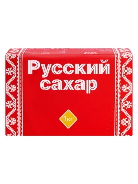 Русский сахар Сахар белый кусковой 1кг