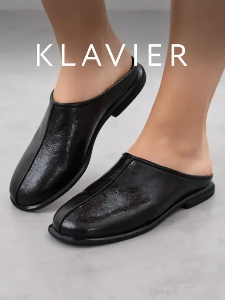 KLAVIER Сабо женские кожаные