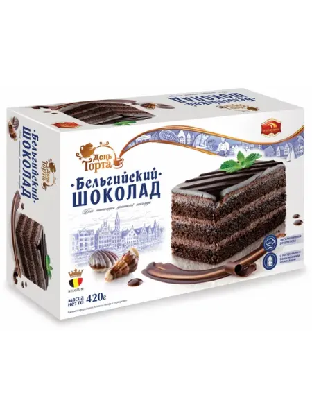 ЧЕРЁМУШКИ Торт бельгийский шоколад, 420 гр