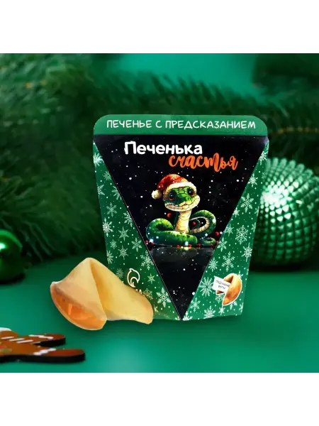 Чаф-Чаф Новогоднее печенье с предсказанием