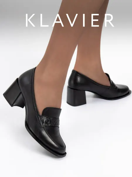 KLAVIER Туфли черные женские