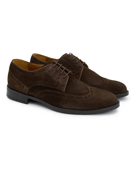 Clarks Полуботинки коричневые замшевые