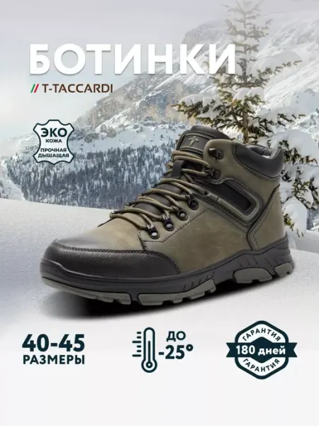 T.TACCARDI Ботинки мужские зимние