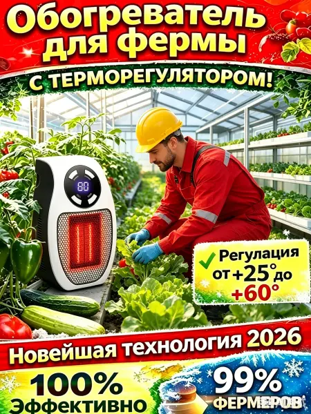 Инфракрасный обогреватель для курятника