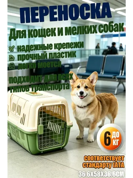 Транспортировочная переноска для кошек