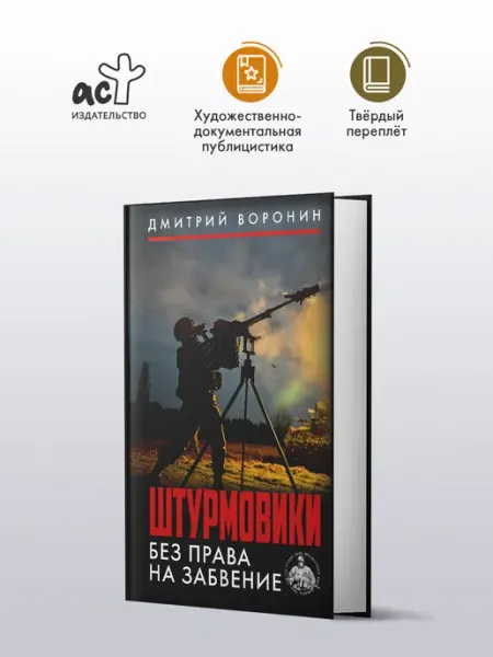Издательство АСТ Штурмовики. Без права на забвение. Военная проза. Книга