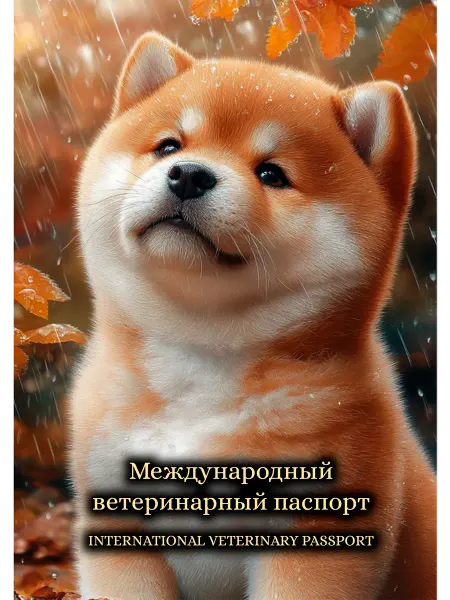 Ветеринарный паспорт с аудио-записью