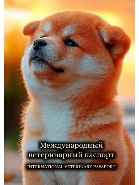 Ветеринарный паспорт с аудио-записью