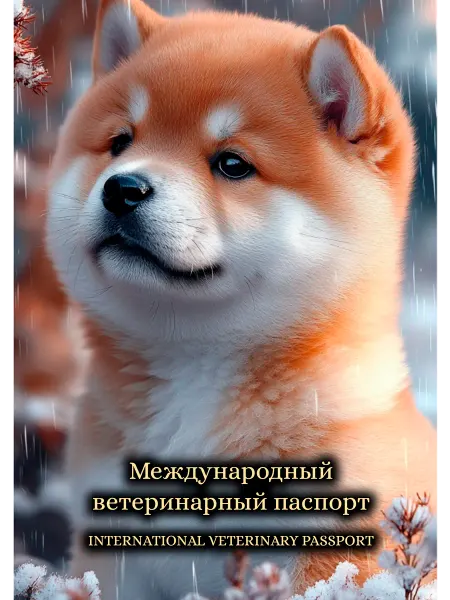 Ветеринарный паспорт с аудио-записью