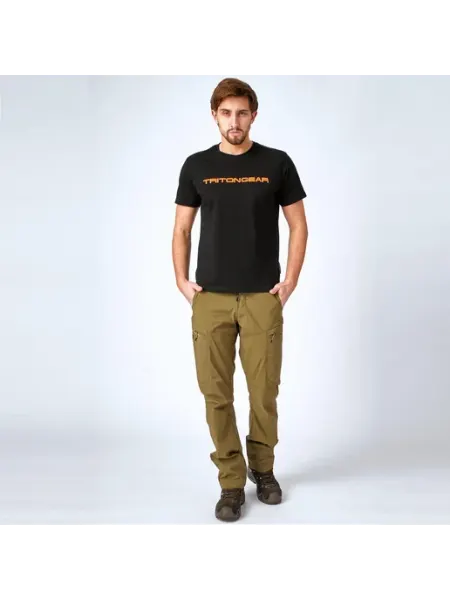 TRITONGEAR Футболка (хлопок) р.XXL цвет черный