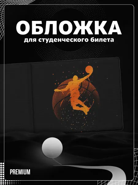 Store ST Обложка на студенческий "Баскетбол"