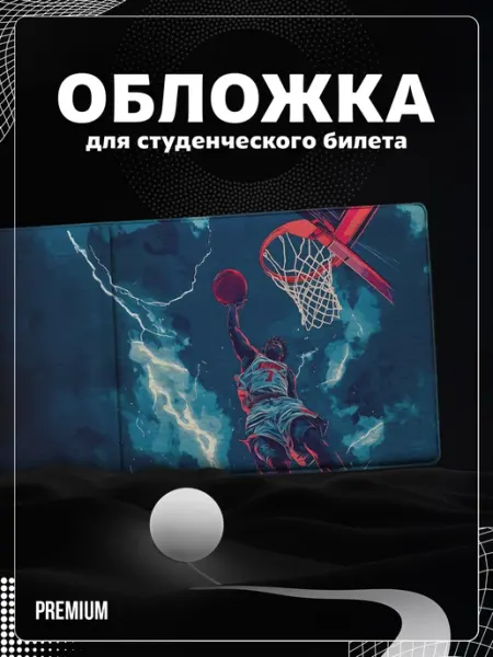 Store ST Обложка на студенческий "Баскетбол"