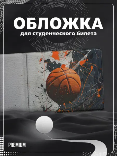 Store ST Обложка на студенческий "Баскетбол"