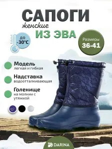 Сапоги Дарина женские зимние