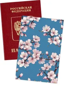 Обложка для паспорта япония