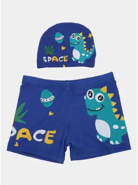 QP Store Плавки с шапочкой, комплект детский для плавания