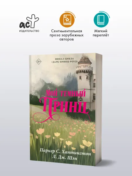 Издательство АСТ Мой темный принц. Книга. Роман