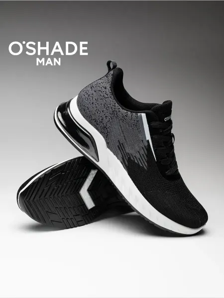 O`SHADE Кроссовки мужские черные спортивные
