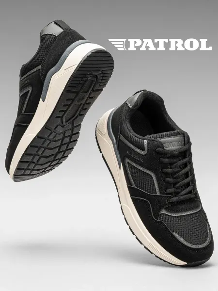 PATROL Кроссовки мужские черные