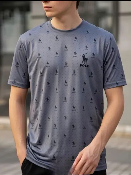 T.AN Store футболка спортивная с принтом мужская