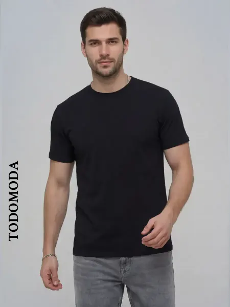 TodoModa Футболка с лайкрой мужская