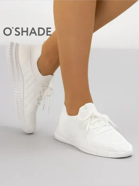 O`SHADE Кроссовки женские летние белые
