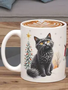 Кружка "котики новогодние", 330 мл, 1 шт