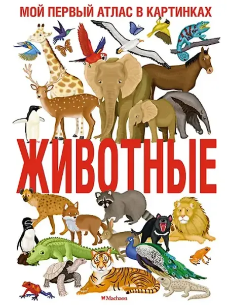 Книжный дом РФ Животные. Мой первый атлас в картинках