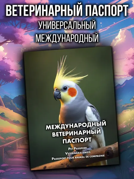 Аурасо Ветеринарный паспорт для попугаев корелла международный