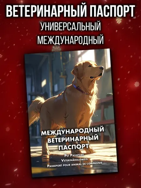 Аурасо Ветеринарный паспорт для кошек и собак международный