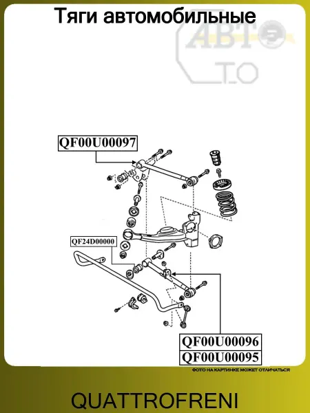 QUATTROFRENI Тяга автомобильная