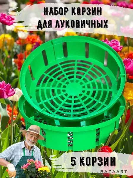 ДомДачаОгород Корзина для луковичных растений и выращивания бабочек