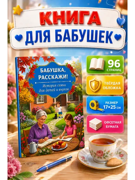 Владис Бабушка, расскажи. История семьи для детей и внуков