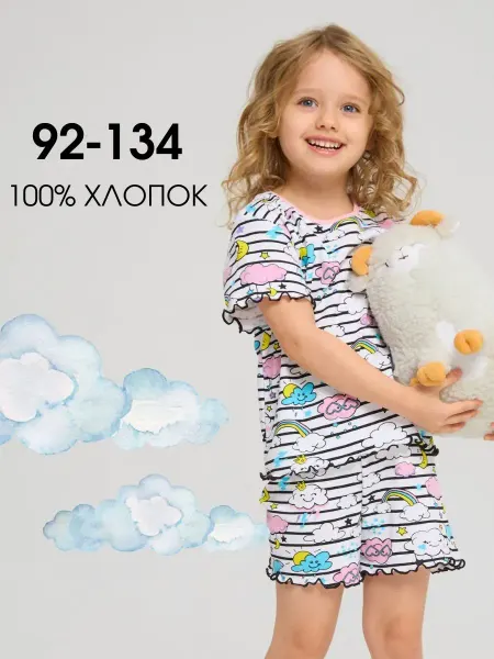 ТМ КАНТРИ Пижама детская с шортами