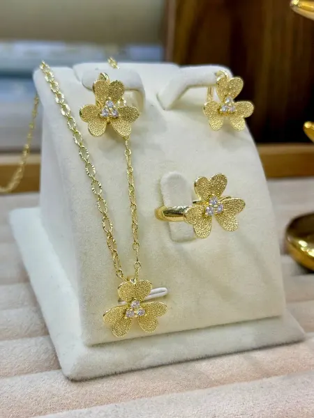 SHAHI SHOP Комплект бижутерии Дубайское золото