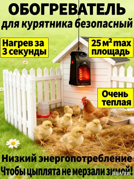 乔记 Обогреватель для брудера и курятника