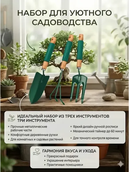 Миламолния Набор садовых инструментов