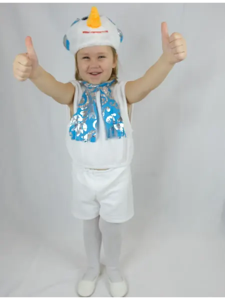 Nisa Детский новогодний костюм Снеговика