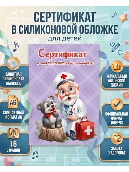 Сертификат прививок для детей
