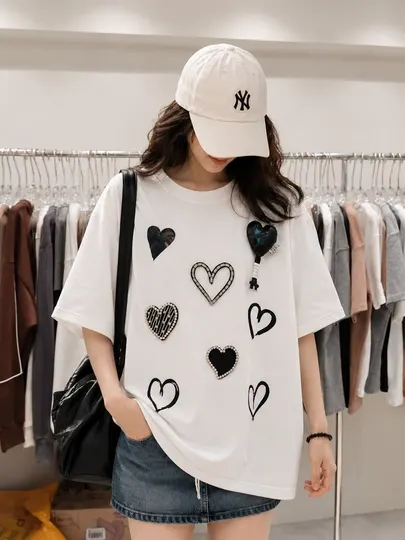 Женская футболка oversize – стильная футболка для женщин