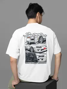 Футболка с принтом Toyota