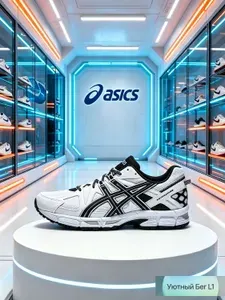 Кроссовки Gel-Kahana 8 'White Black'