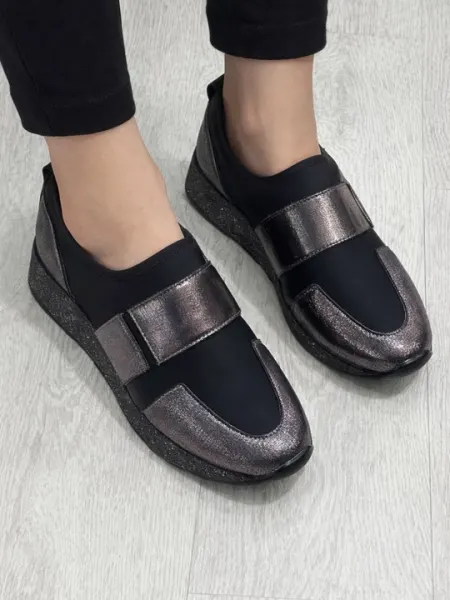 Женские слипоны — Comfort Black