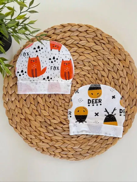 BABYKROOM Шапочка для новорожденного малыша набор 2 шт
