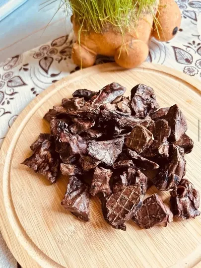 Натуральное сушеное мясо, для собак, без соли и добавок, лакомство для дрессировки, поощрения